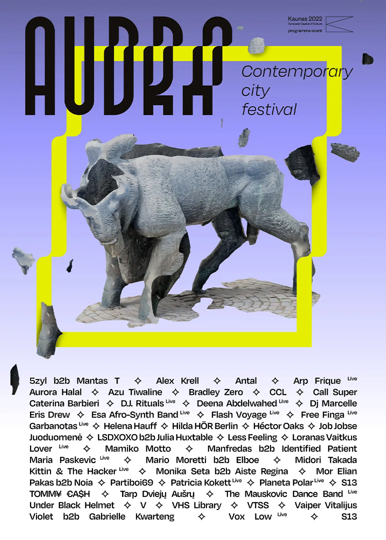 Audra Festival 2022 poster listing S13