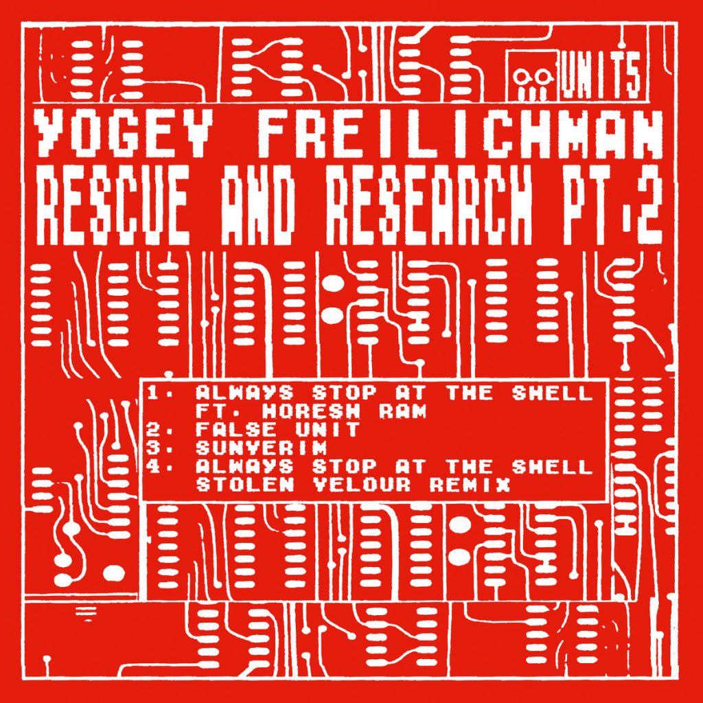 Yogev Freilichman — Rescue & Research Pt. 2 release artwork