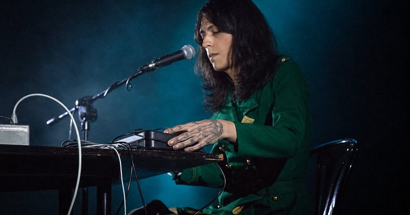 Elysia Crampton at Unsound 2015, photographed by Anna Spysz