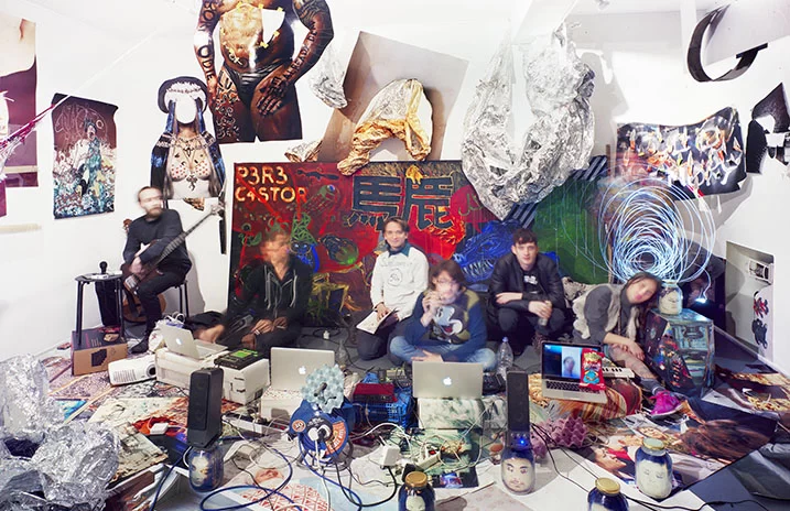 MusicforEggplant and friends in the original 2016 artwork.