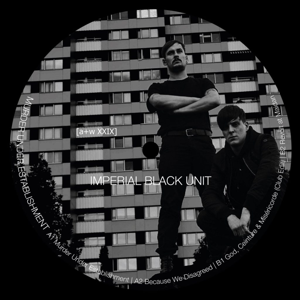 Imperial Black Unit — Murder Under Establishment release artwork