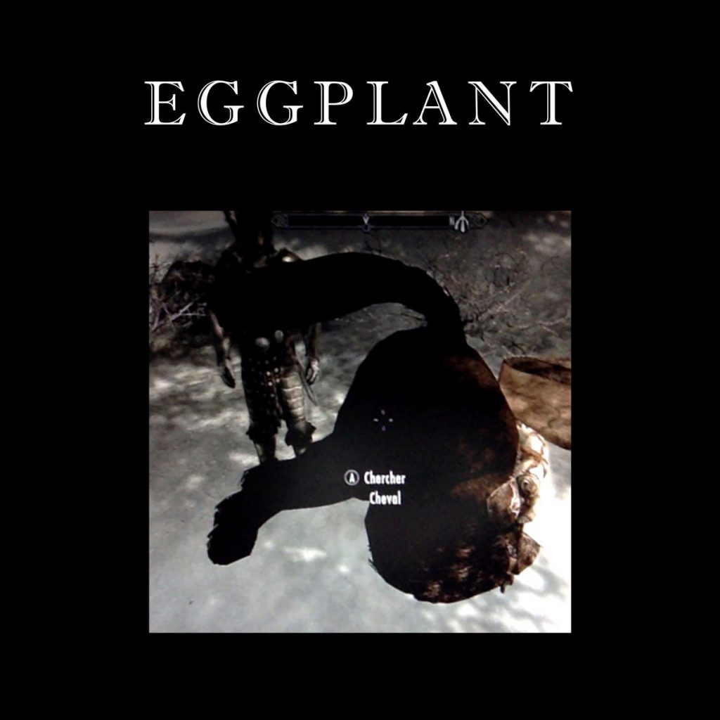 (Music for) Eggplant — Chercher Cheval release artwork