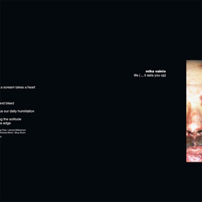 Mika Vainio — Life (...It Eats You Up) release artwork