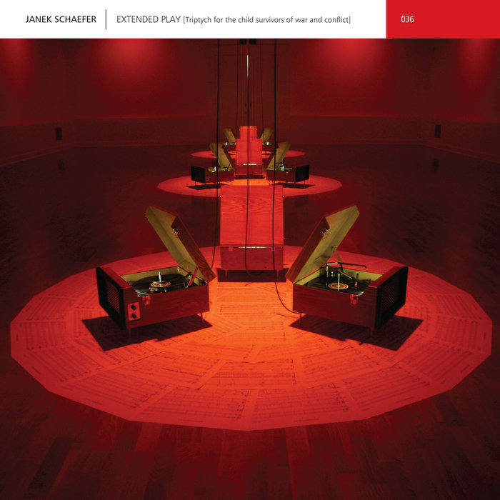 JANEK SCHAEFER — Extended Play release artwork