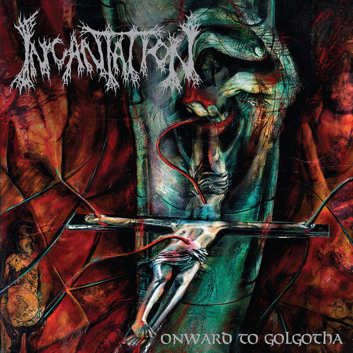 Incantation — Onward to Golgotha release artwork