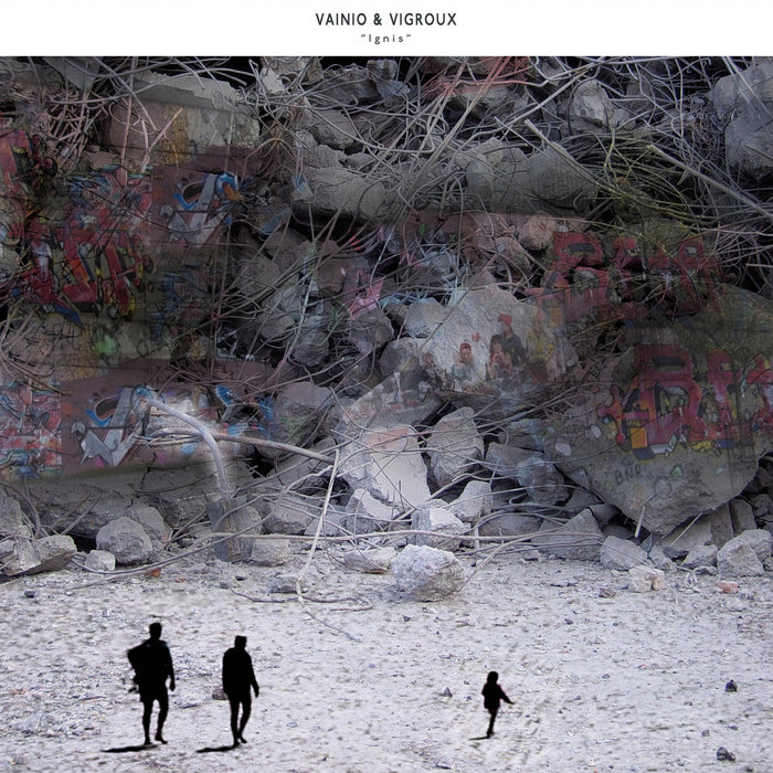 Mika Vainio & Franck Vigroux — Ignis release artwork