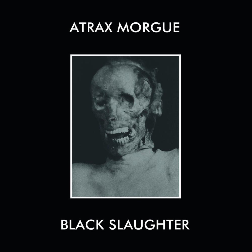 Atrax Morgue — Black Slaughter release artwork