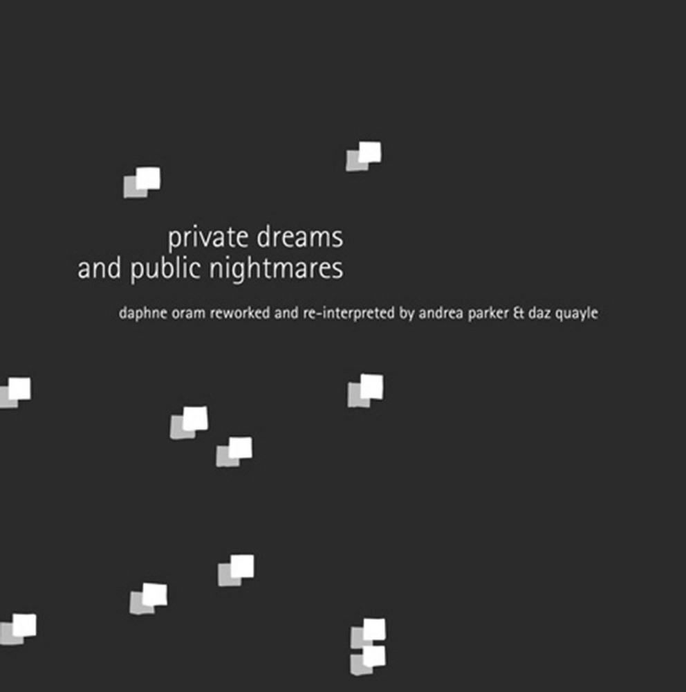 Andrea Parker & Daz Quayle — Private Dreams and Public Nightmares release artwork