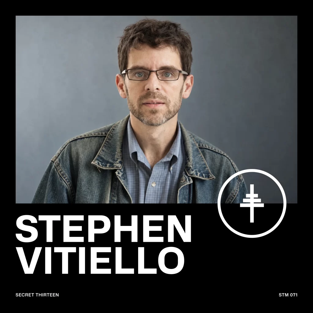 Secret Thirteen Mix 071 cover — Stephen Vitiello