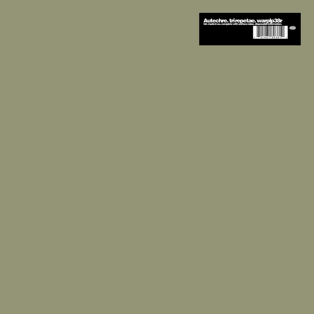 Autechre — Tri Repetae release artwork