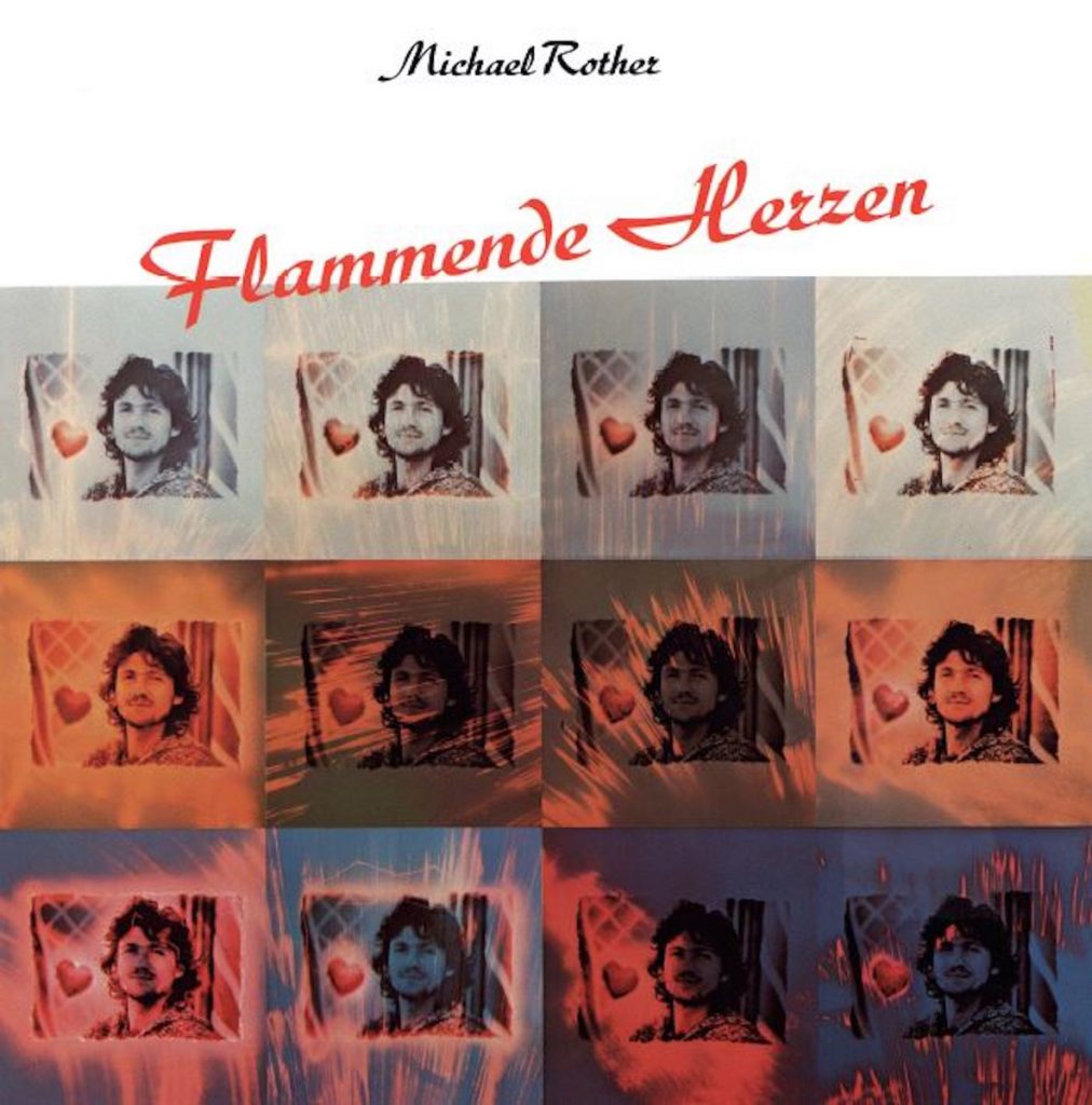 Michael Rother — Flammende Herzen release artwork