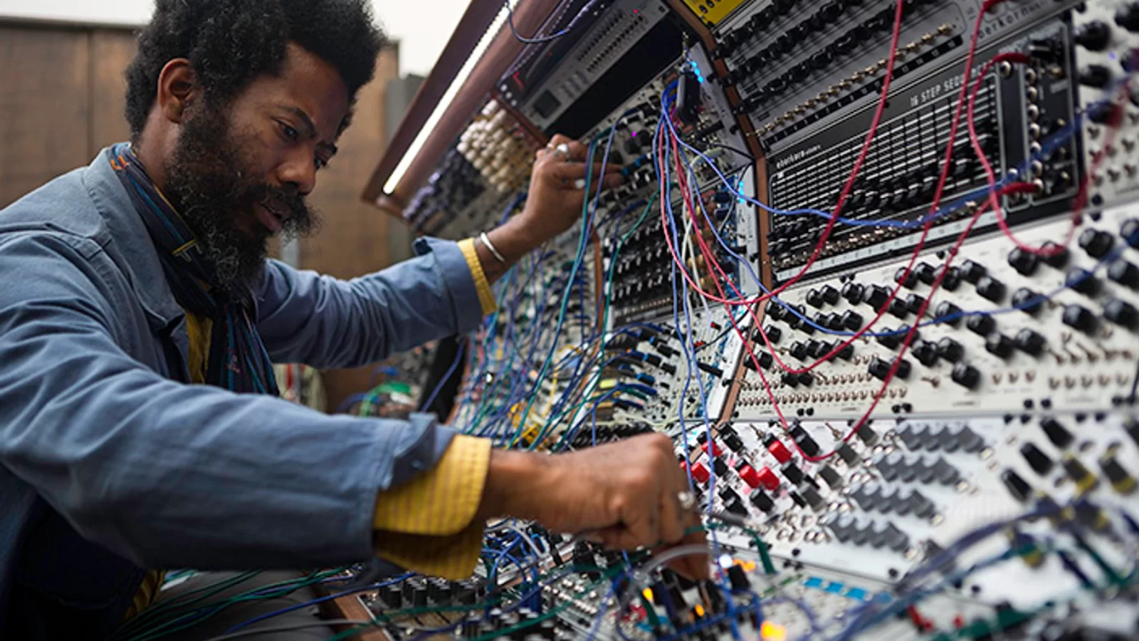 Robert Aiki Aubrey Lowe, archival artist photograph.