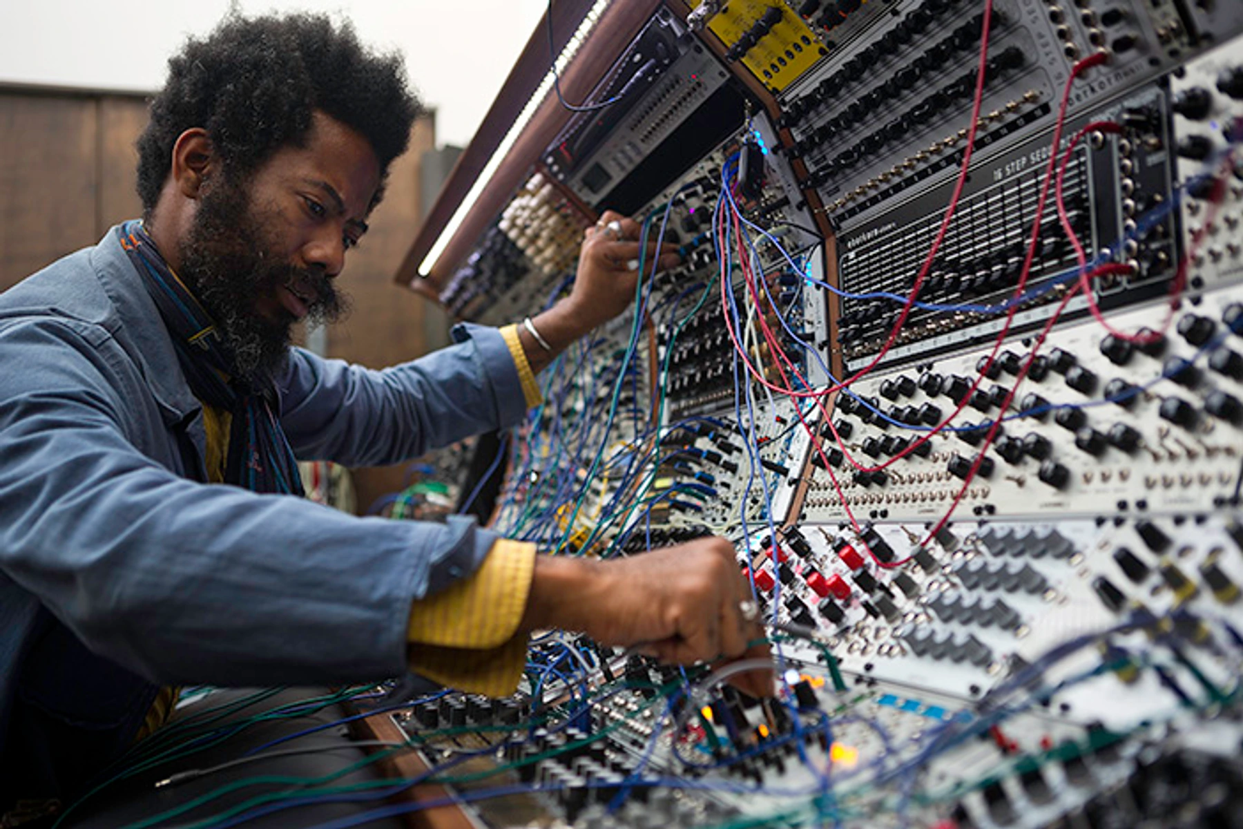Robert Aiki Aubrey Lowe, archival artist photograph.
