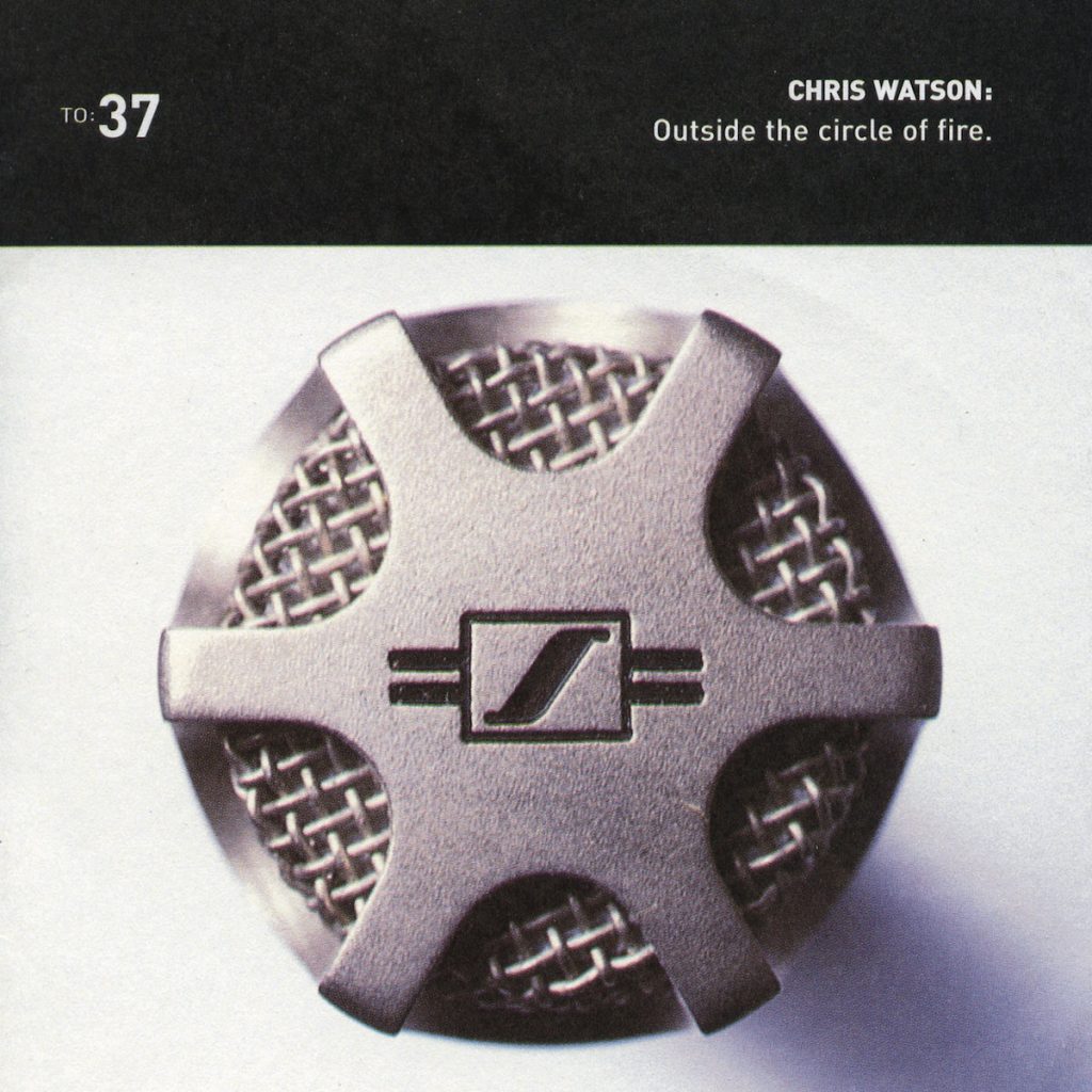 Chris Watson — Outside the Circle of Fire release artwork