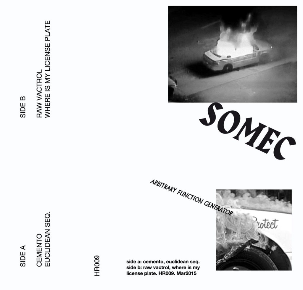 Somec — Arbitrary Function Generator release artwork
