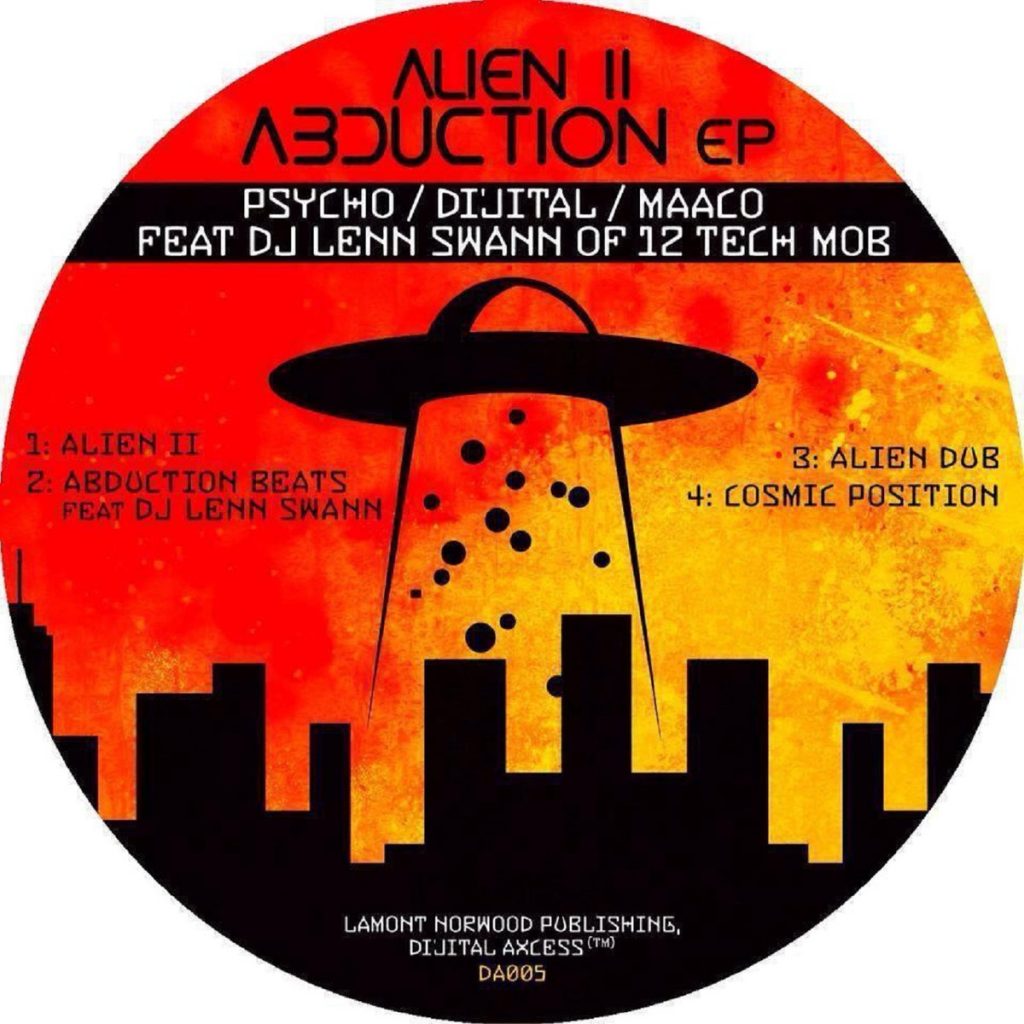 DR DI'JITAL — Alien II release artwork