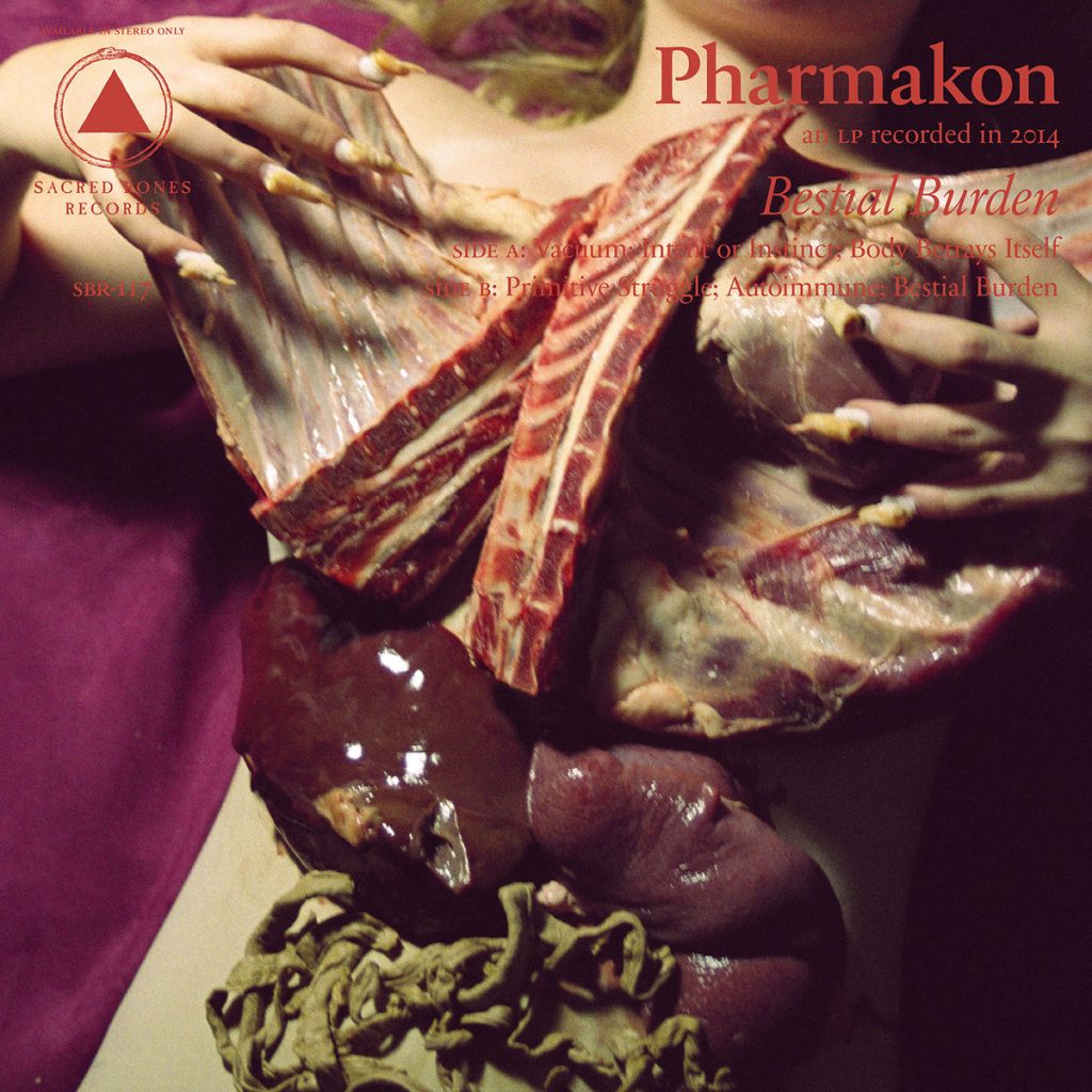 Pharmakon — Bestial Burden release artwork