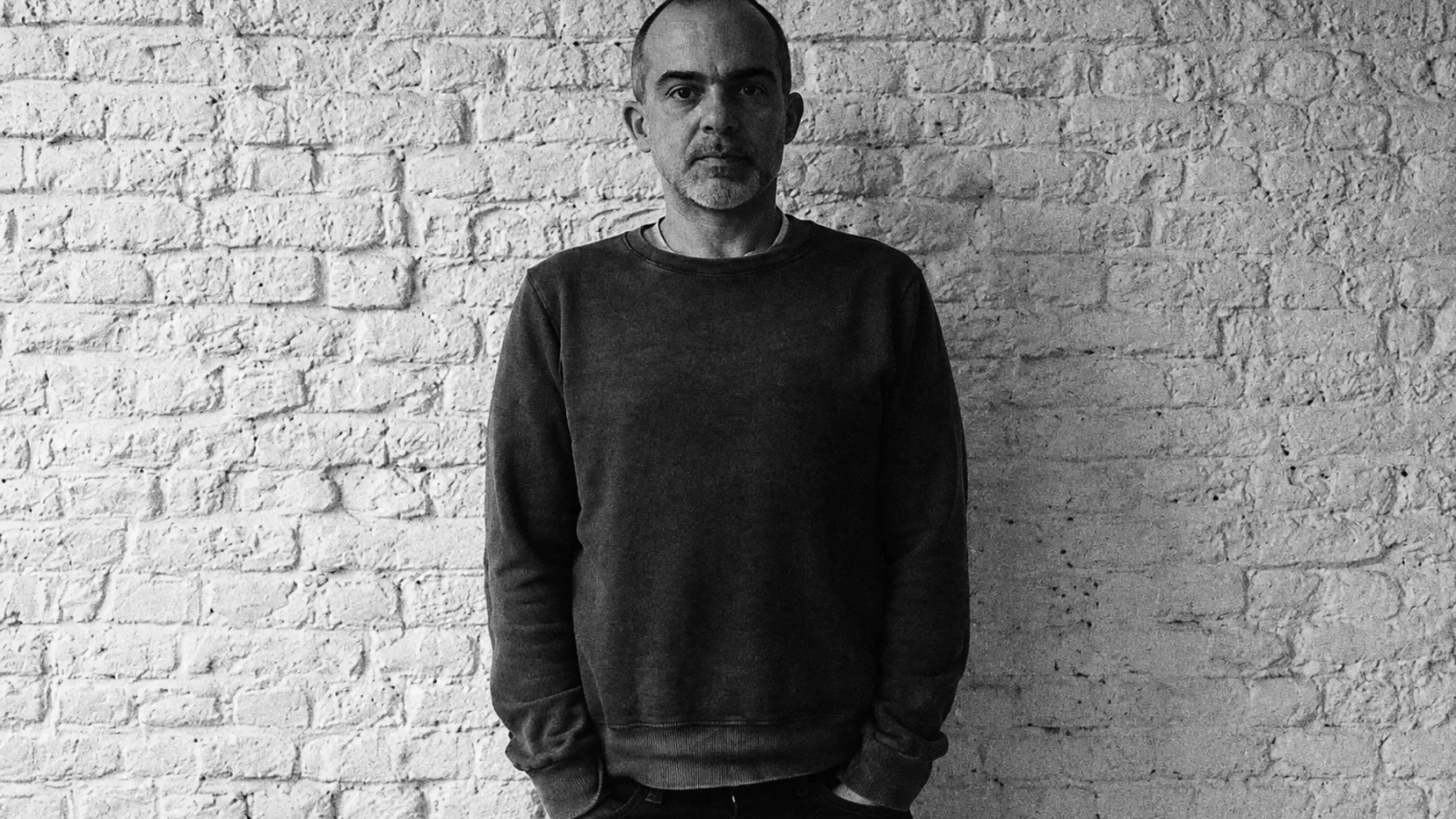 Massimo Carozzi, restored archival artist photograph.