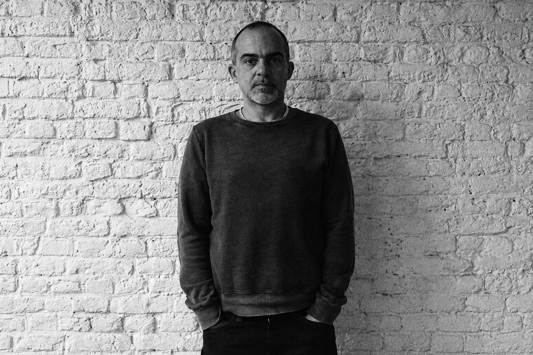 Massimo Carozzi, restored archival artist photograph.