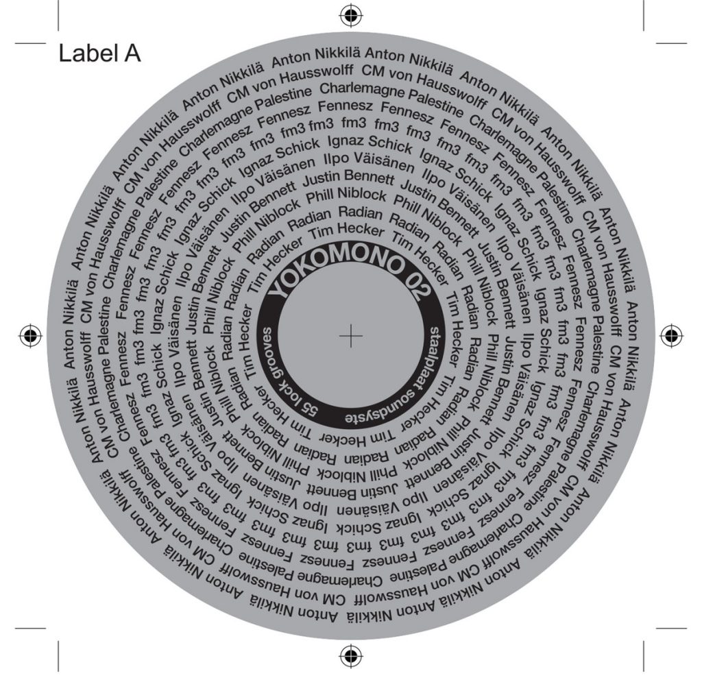 Various Artists — Yokomono 02: 55 Lock Grooves release artwork