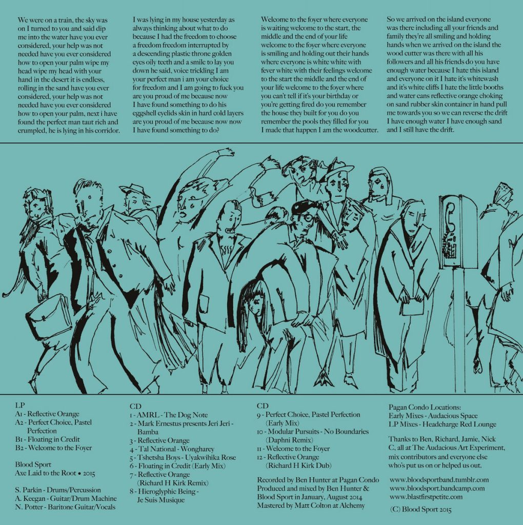 Blood Sport — Axe Laid To The Root release artwork