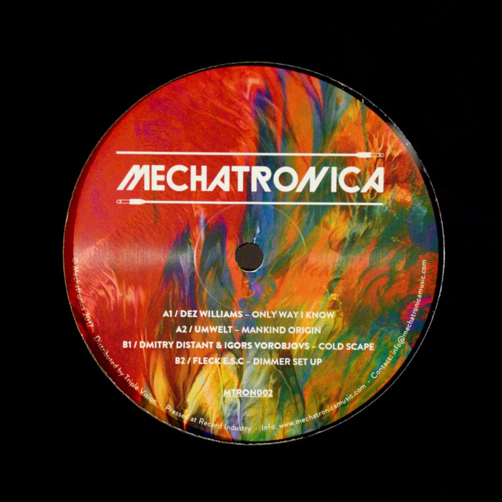 Various Artists — MTRON002 release artwork
