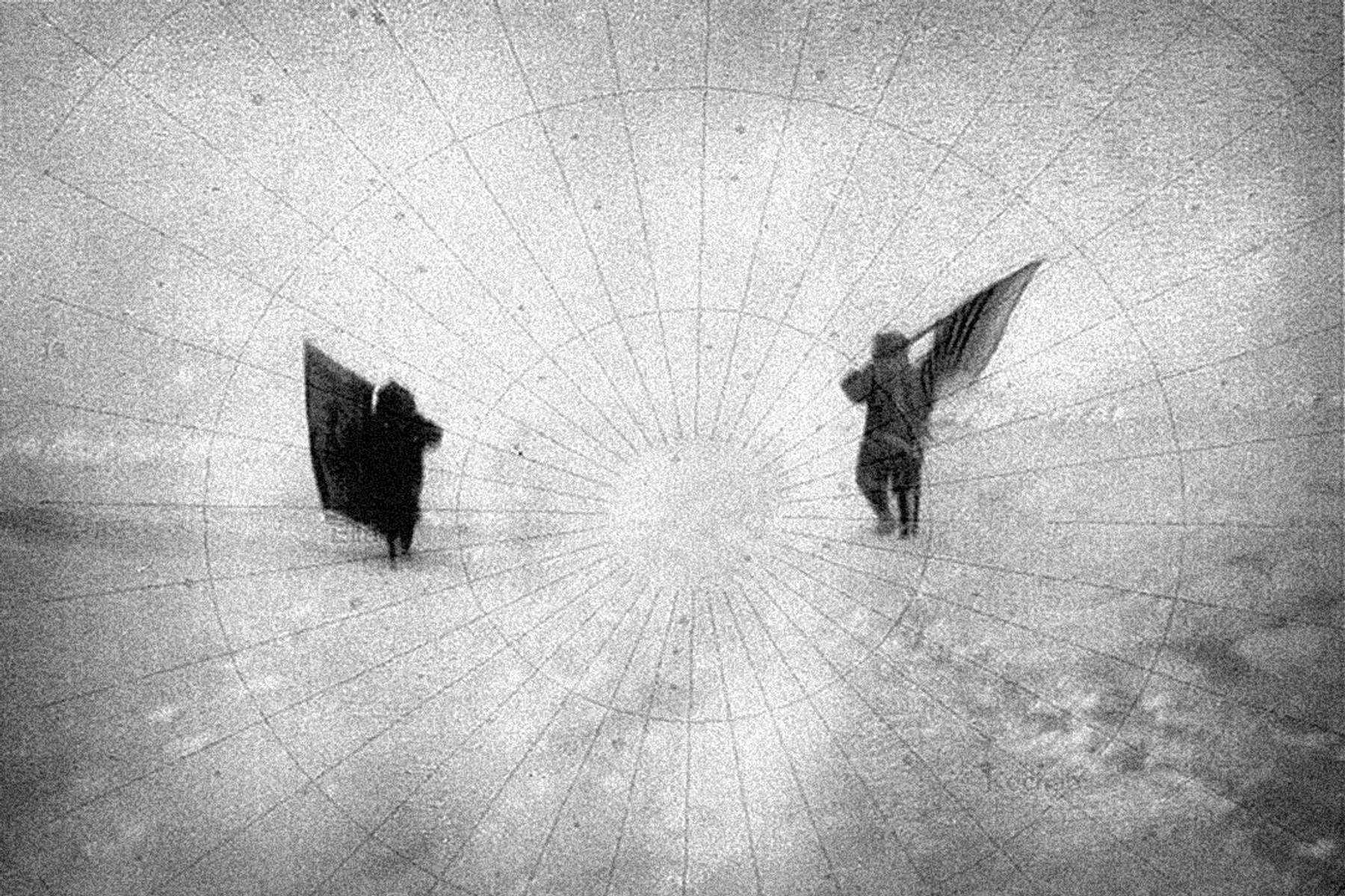 Polar Inertia, archival photograph from the Secret Thirteen cover.