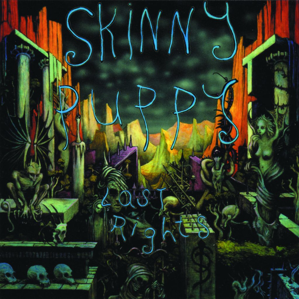 Skinny Puppy — Last Rights release artwork