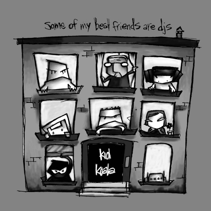 Kid Koala — Some Of My Best Friends Are DJs release artwork