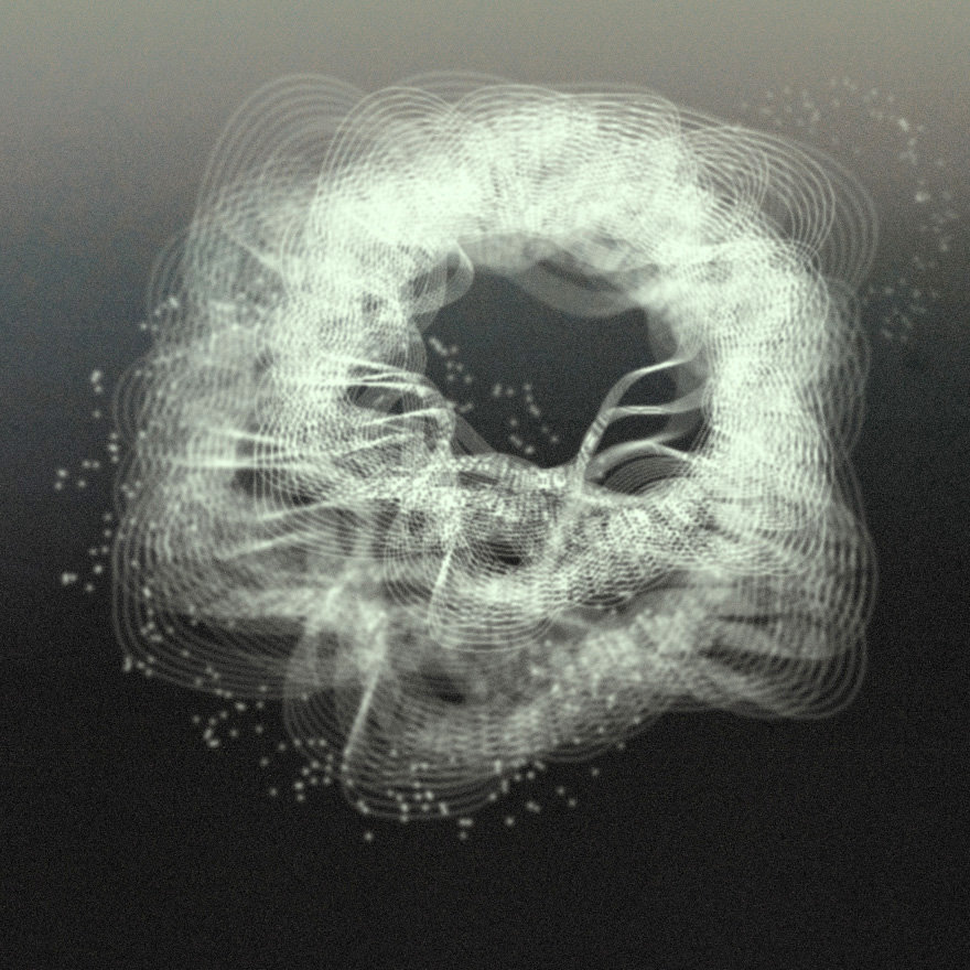 Talvihorros — Descent Into Delta release artwork