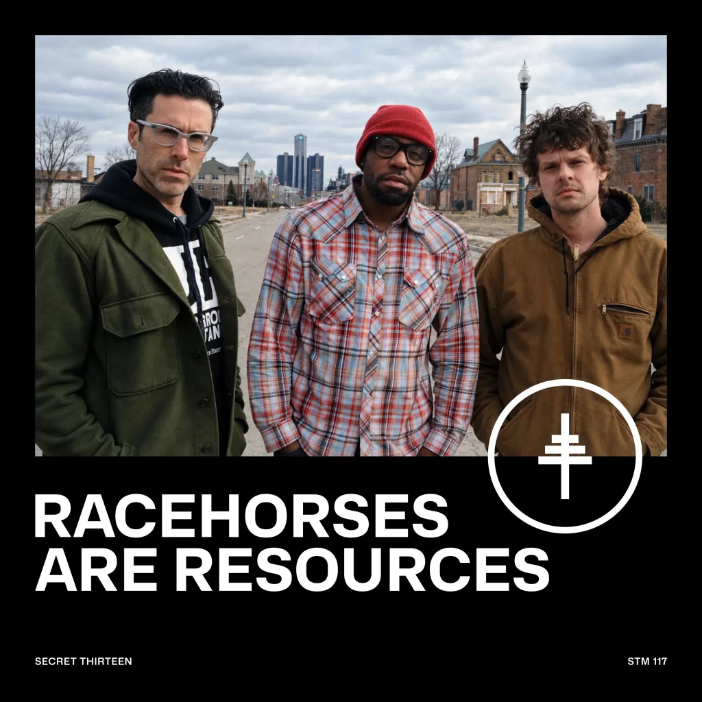 Secret Thirteen Mix 117 cover — Racehorses Are Resources