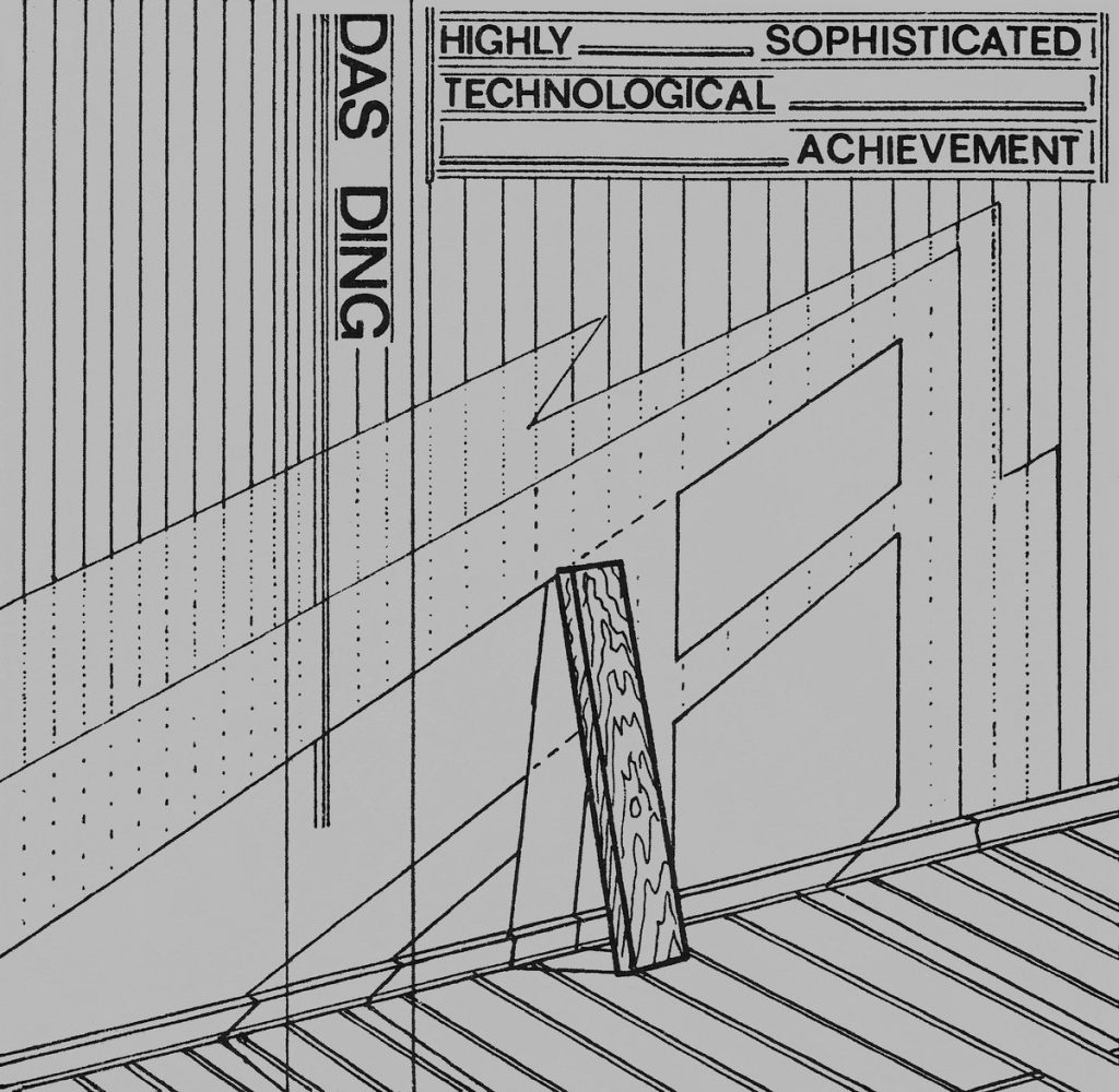 Das Ding — Highly Sophisticated Technological Achievement release artwork