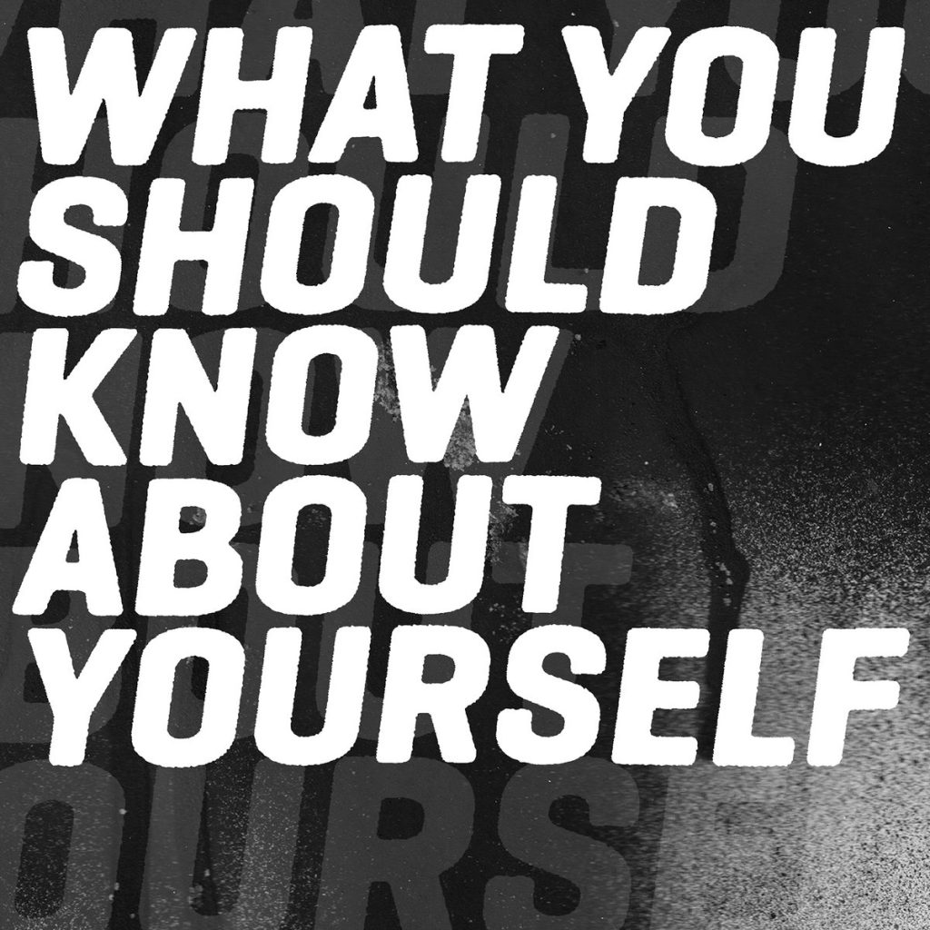 NX1 — What You Should Know About Yourself release artwork