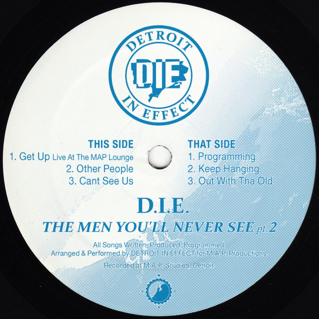 D.I.E. (Detroit In Effect) — The Men You’ll Never See pt. 2 release artwork