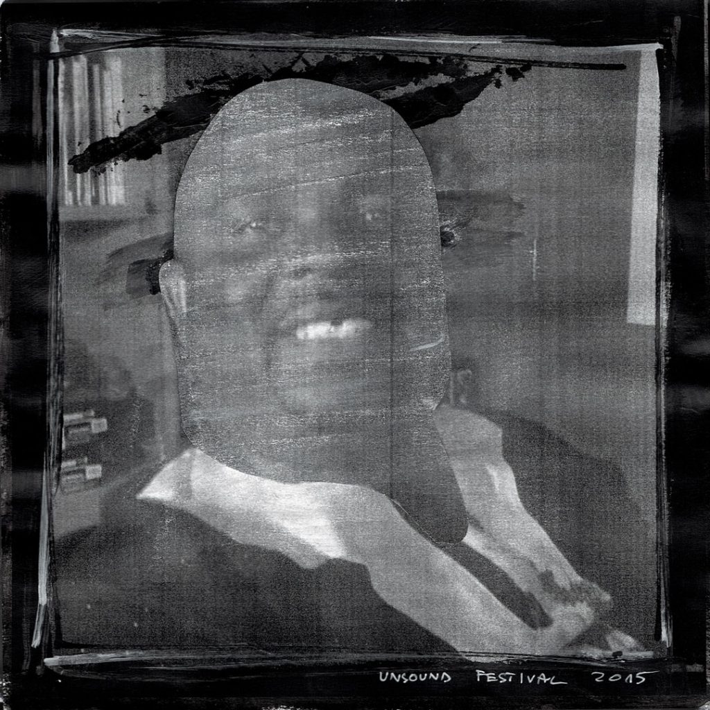 Unsound 2015 / Artist portrait obscured by Piotr Jakubowicz