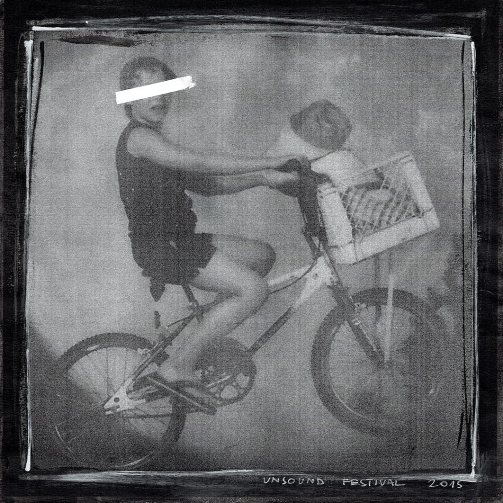 Unsound 2015 / Artist portrait obscured by Piotr Jakubowicz