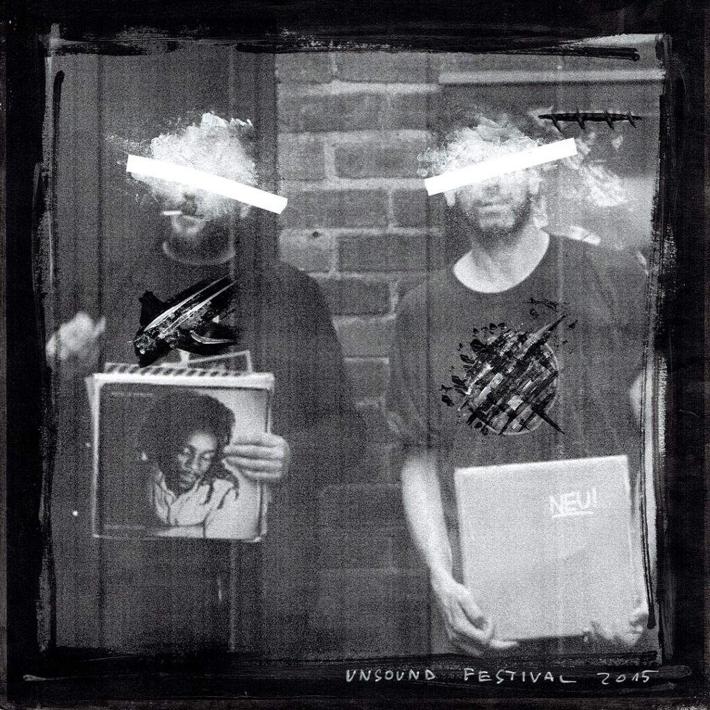 Unsound 2015 / Artist portrait obscured by Piotr Jakubowicz