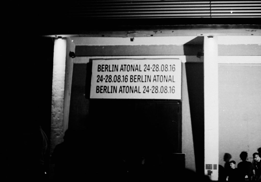 Berlin Atonal 2016
