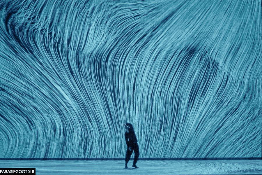 Hiroaki Umeda / L.E.V. Festival 2018 / Animated photograph: Óscar Parasiego