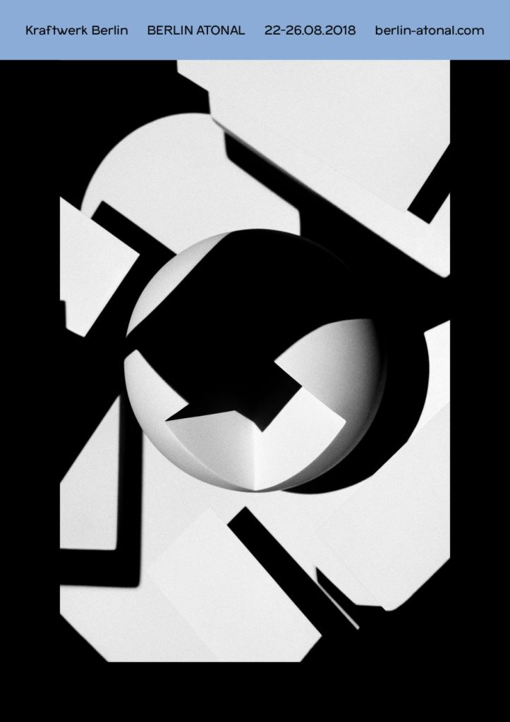 Berlin Atonal 2018 / Official festival poster