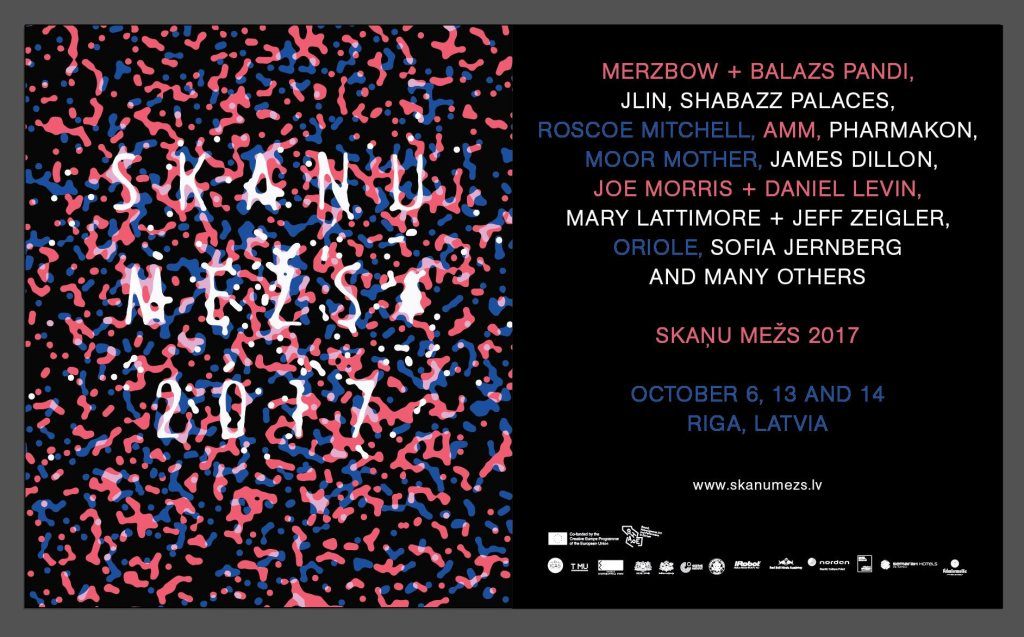 Skaņu Mežs 2017 / Official festival poster