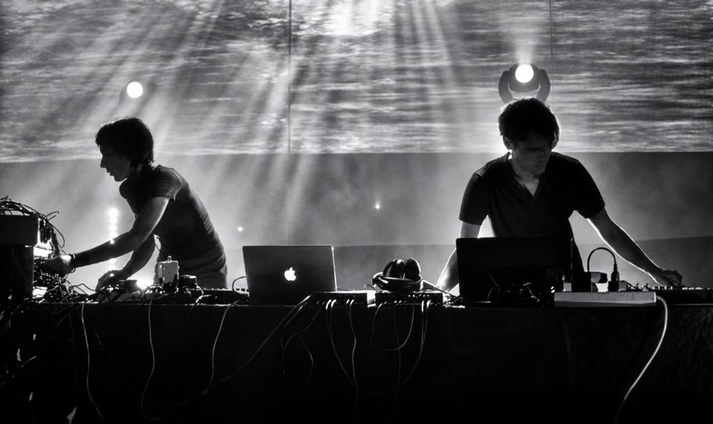 Orphx live — photo by GAndy