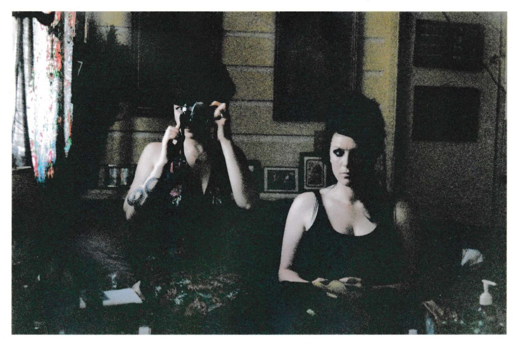 Astrud Steehouder and Nina Bosnic in a Paper Dollhouse artist photograph