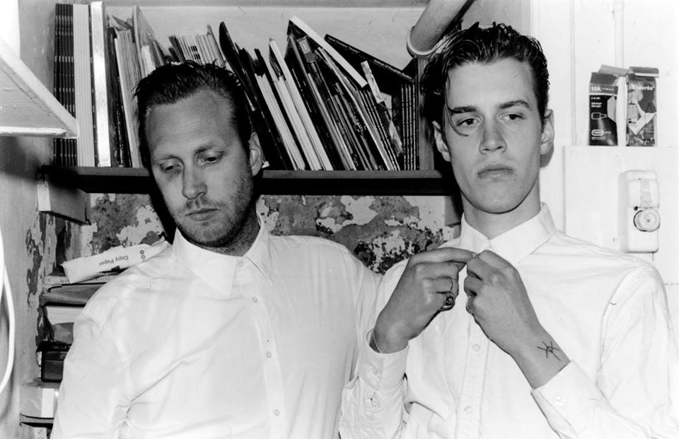 Christian Stadsgaard and Loke Rahbek in an interior