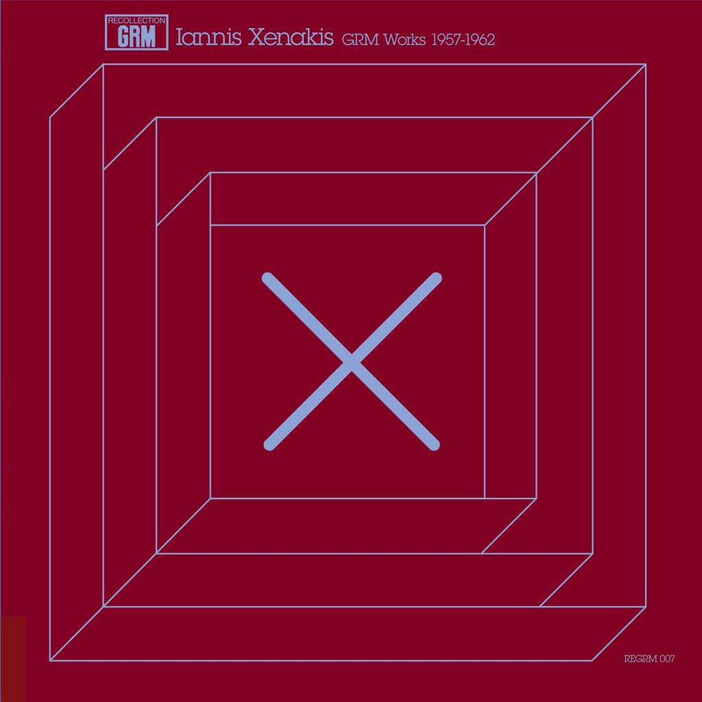 Iannis Xenakis — GRM Works 1957-1962 release artwork