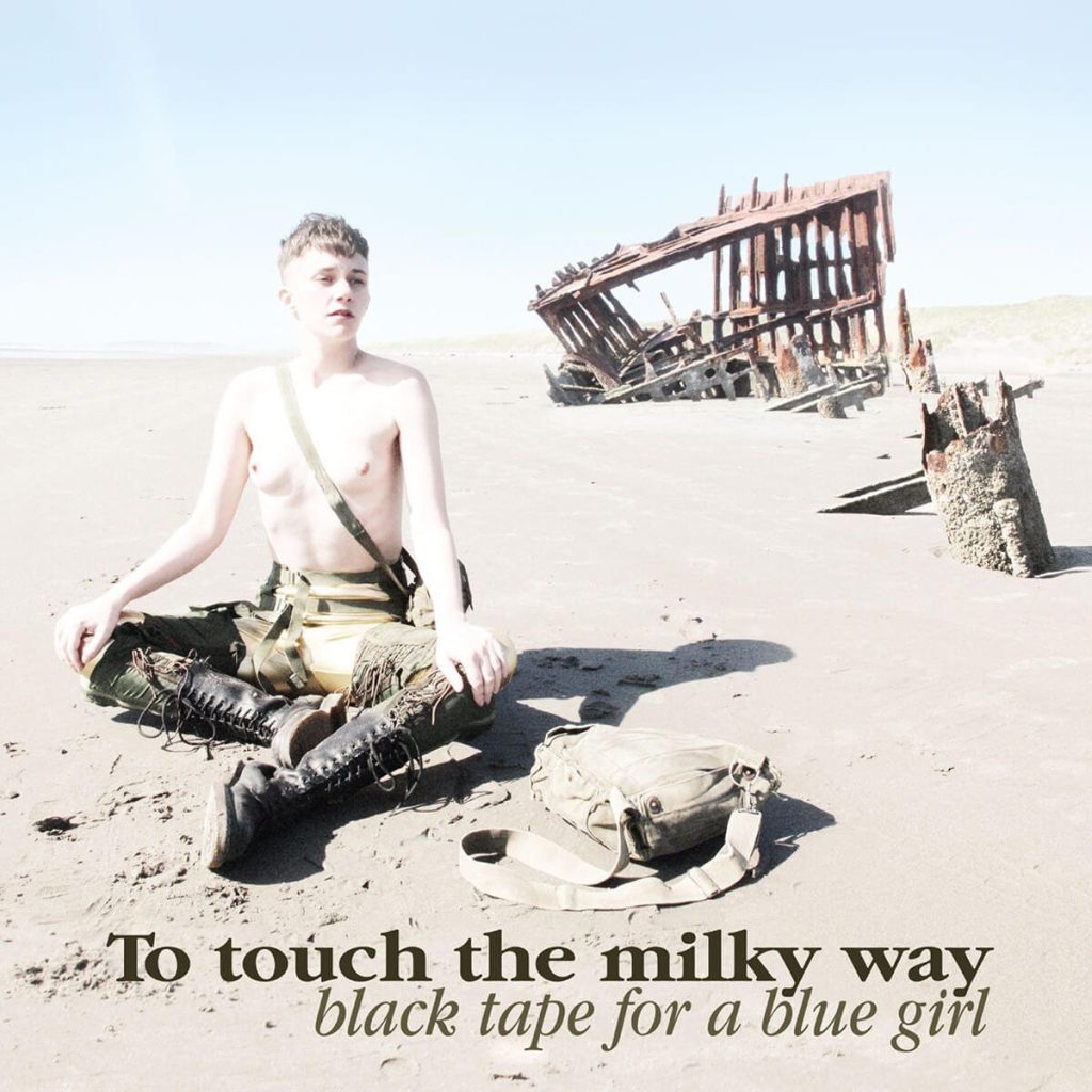 Black Tape For A Blue Girl — To Touch The Milky Way release artwork