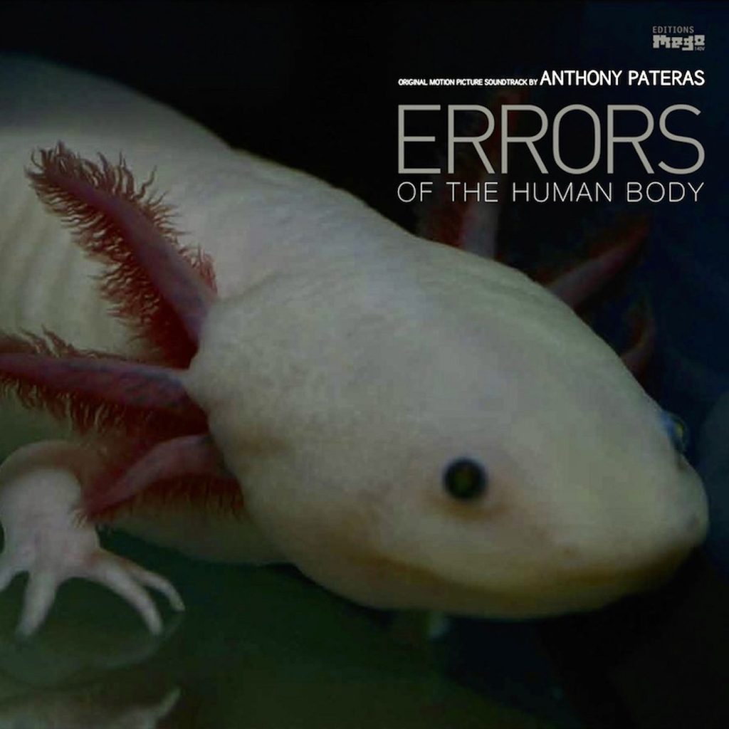Anthony Pateras — Errors Of The Human Body release artwork