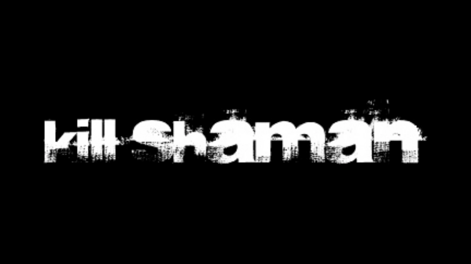 Kill Shaman Records original label wordmark.